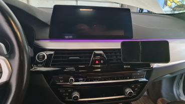 Preview: RS-Mount, fahrzeugspezifischer Handyhalter passend für BMW 5er G30 Baujahr 2017-2023, Made in Germany